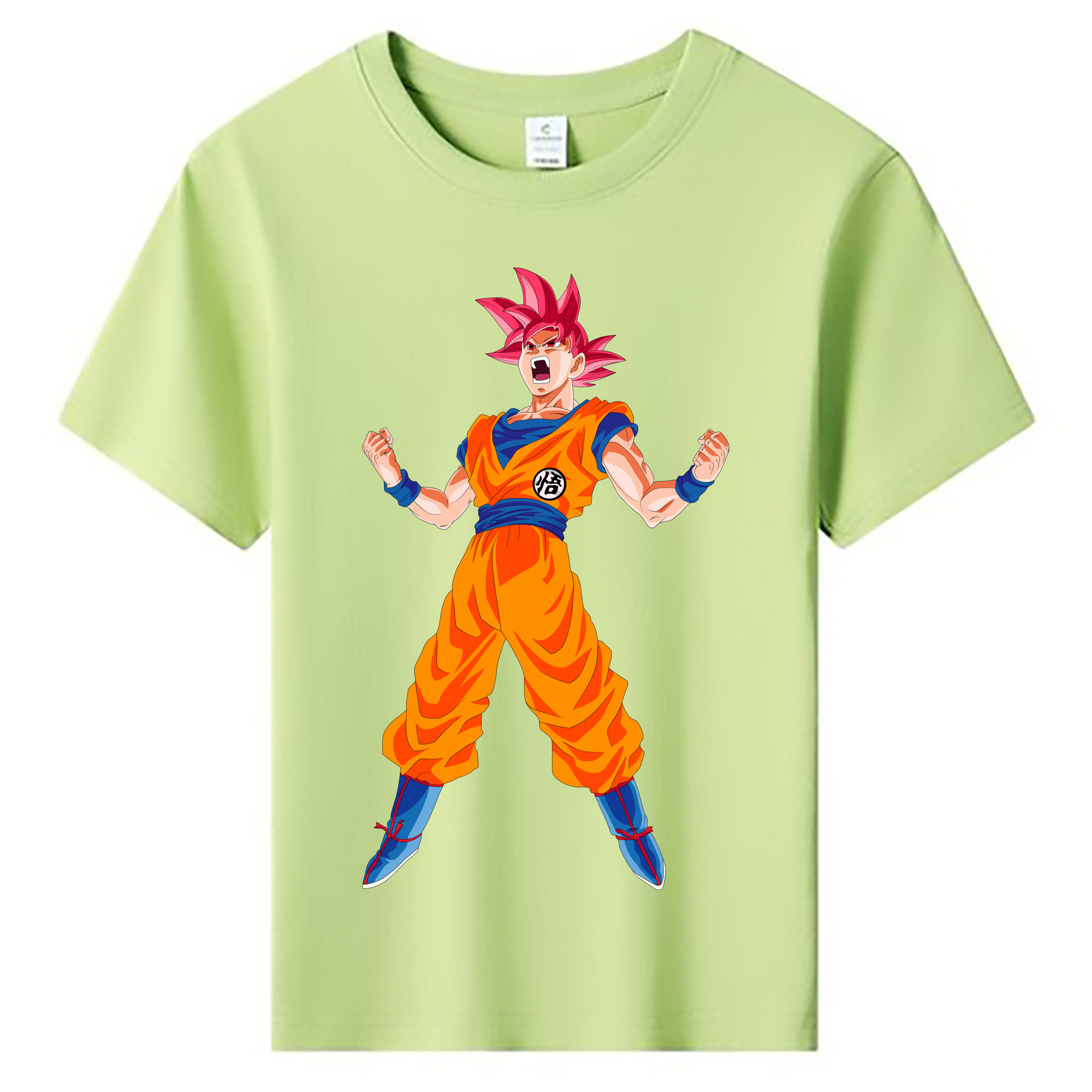 （画像用） ドラゴンボール 孫悟空（そん ごくう）Son Goku カカロット DRAGON BALL Kakarotto 綿100％キッズTシャツ（フロントプリント）